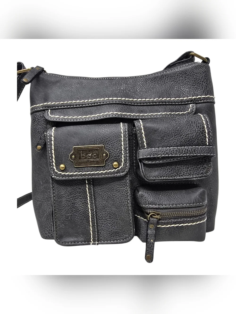 B.O.C. Black Crossbody Organizer Bag